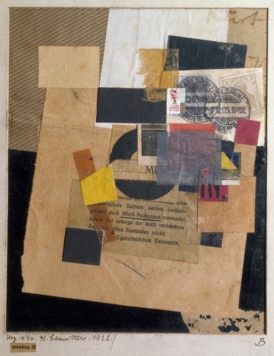 Har varit (Collage av Kurt Schwitters