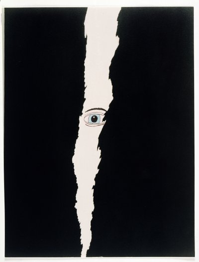 Under Surveillance, 2006 (akryl på duk) av Kurtis L. Miller