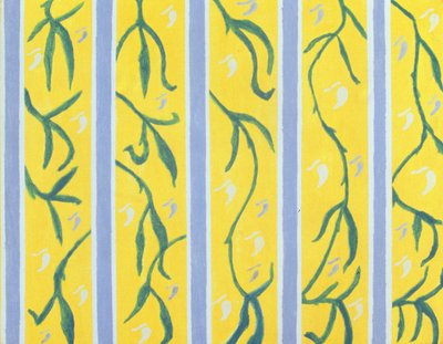 Wallpaper Vines, 2004 (akryl på duk) av Kurtis L. Miller