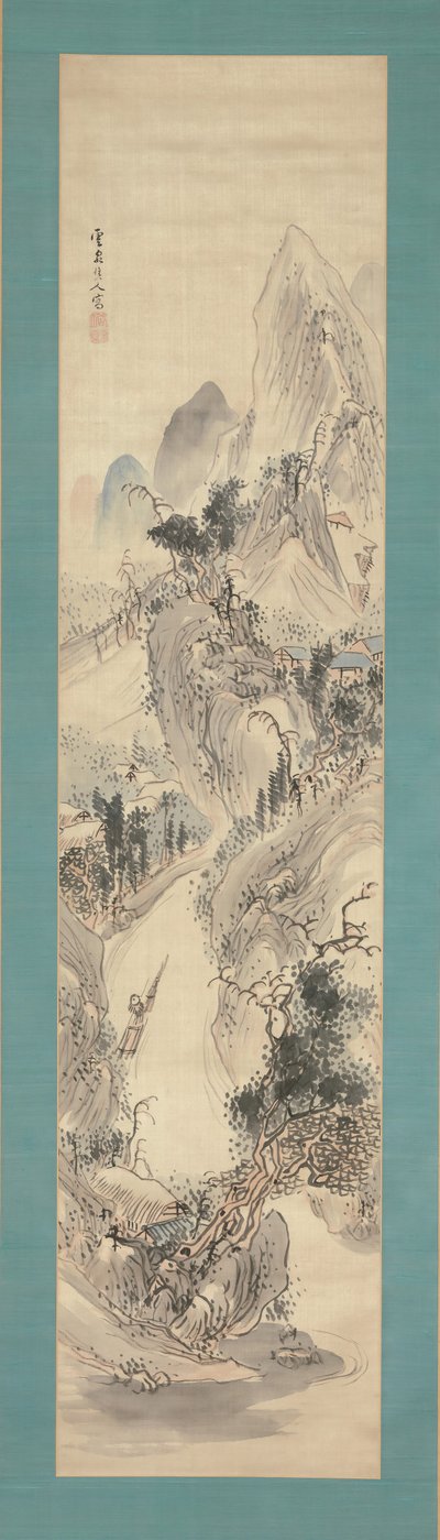 Landskap, 1700-1800-tal. av Kushiro Unsen