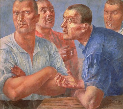 Arbetare av Kuzma Sergeevich Petrov-Vodkin