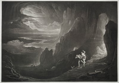 Paradise Lost: Adam och Eva drivna ut ur paradiset av Kyūseki Tomonobu