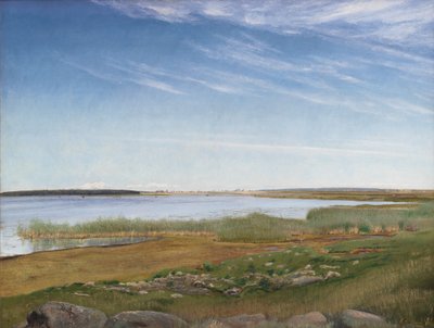 Fjorden nära Karrebæksminde, Själland av Laurits Andersen Ring