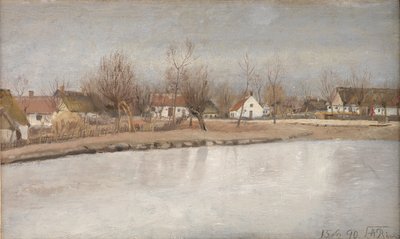 Bydammen vid Ring, Zeeland av Laurits Andersen Ring