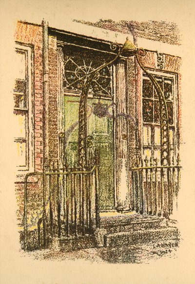 Queen Annes Gate, London, 1924. av L. A. Hayes