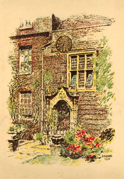 Staple Inn, London, 1924. av L. A. Hayes