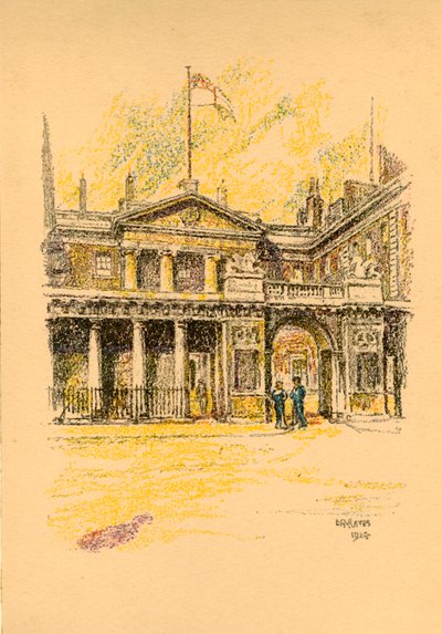 Amiralitetet, Whitehall, London, 1924. av L. A. Hayes