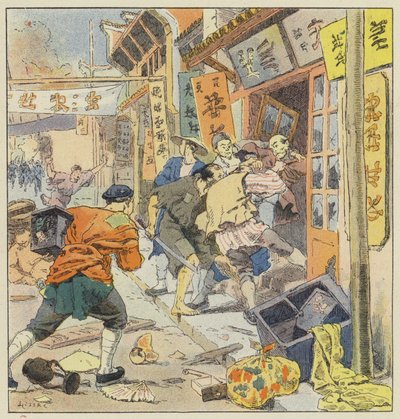 Plundrar i Chinatowns, i Dalny av L. Malespine