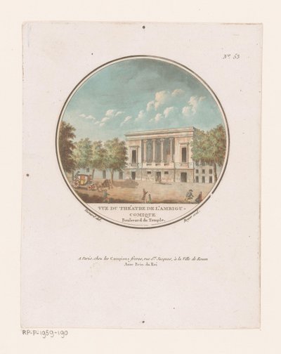 Utsikt över Théâtre de l