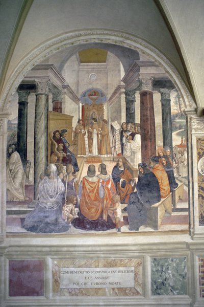 St. Benedictus liv av L. Signorelli