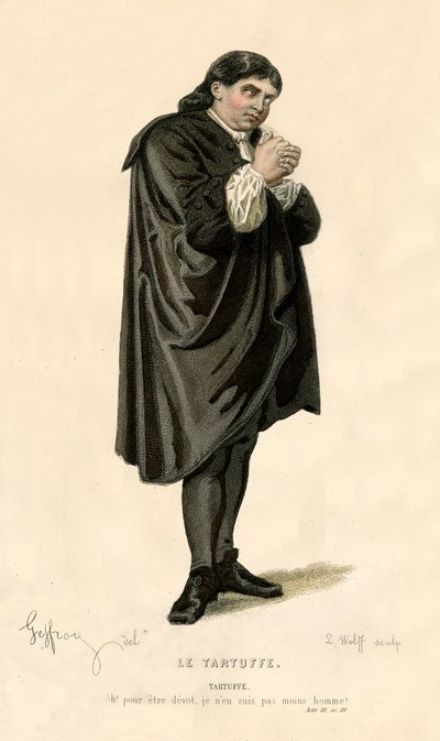 Tartuffe, 1868. av L. Wolff