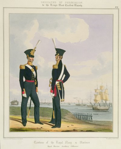 Royal Marine Artillery Officers, skylt 8 från 