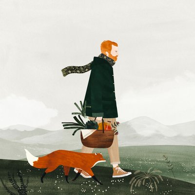 Två vänner, 2019 av Léa Le Pivert