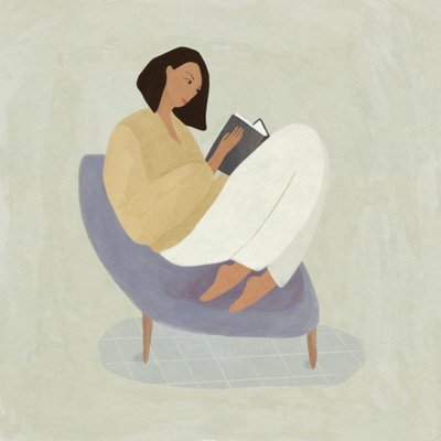 Söndagsavkoppling, 2021 (digital) av Lady Ann de Borja