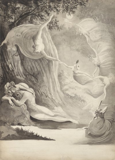 Herdens dröm, ca 1820 av Lady Georgina North