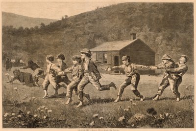 Snap-the-Whip av Lagarde after Winslow Homer