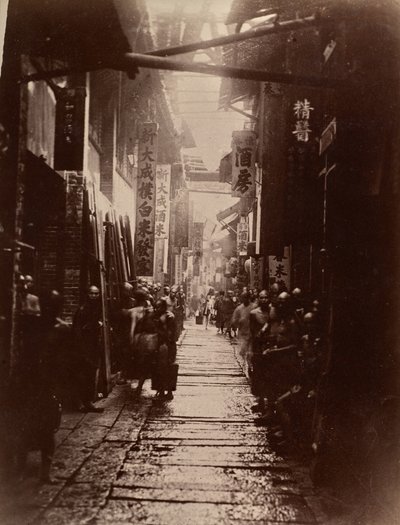 Commercial Street, Canton (recto) av Lai Fong (Afong Studio)