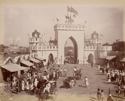 City Gate, Hyderabad av Lala Deen Dayal