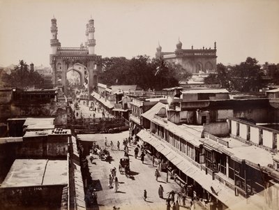 Principal Street, Hyderabad av Lala Deen Dayal