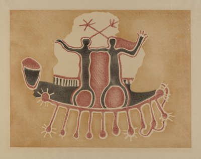 Petroglyph - Människofigurer av Lala Eve Rivol