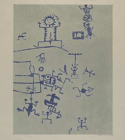 Petroglyph - Tecken av Lala Eve Rivol
