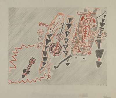 Petroglyphs - Människofigurer av Lala Eve Rivol