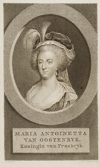 Marie Antoinette av Lambertus Antonius Claessens