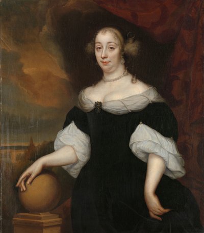 Margaretha Munter (1639-1711), andra hustru till Jacobus Trip av Lambertus Jansz. de Hue