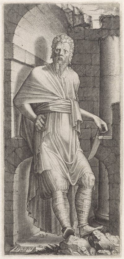 Apostel Bartolomeus Kristus, de tolv apostlarna och Paulus (serietitel) av Lambertus Suavius