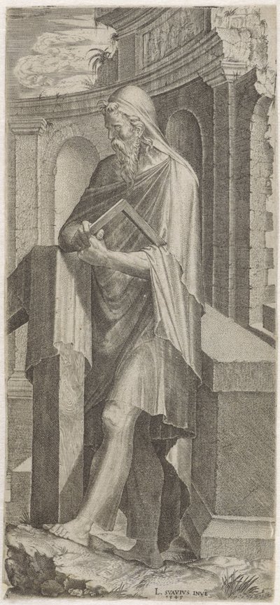 Apostel Judas Taddeus Kristus, de tolv apostlarna och Paulus (serietitel) av Lambertus Suavius