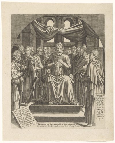 Den rättfärdige prinsen (allegori om god regering) av Lambertus Suavius