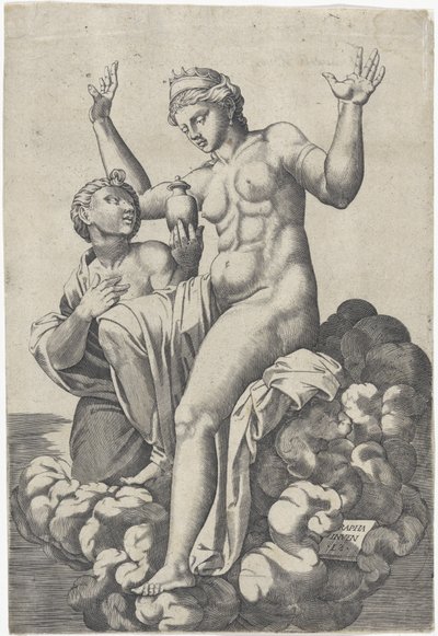 Psyche ger Venus burken av Lambertus Suavius