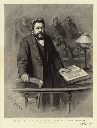 Dagens kändisar, pastor Charles Haddon Spurgeon av Lance Calkin