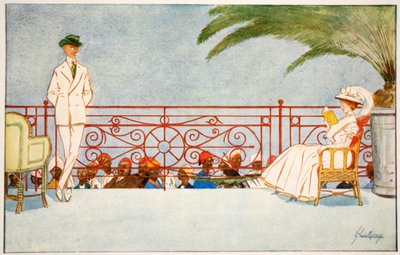 Romeo och Julia-balkongscen på Shepheard