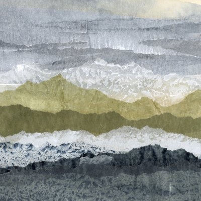 Dämpad bergshorisont av Lara Eckerman
