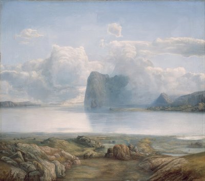 ön Borgøya av Lars Hertervig