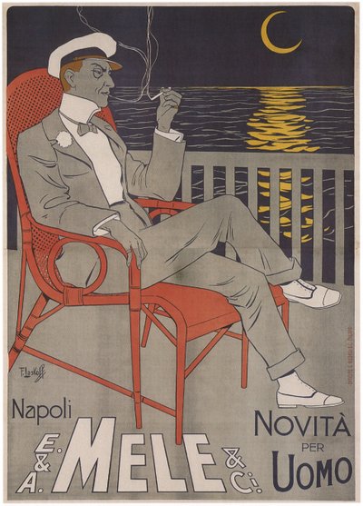 E. & A. Mele Ci., Neapel. Den nya mannen, 1900 av Laskowski