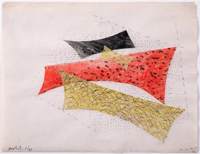 Abstrakt komposition av Laszlo Moholy-Nagy