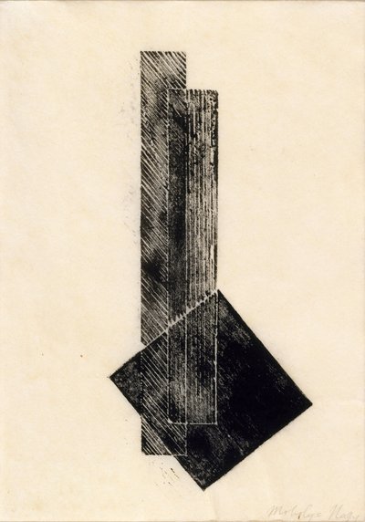 Komposition, 1922 av Laszlo Moholy Nagy