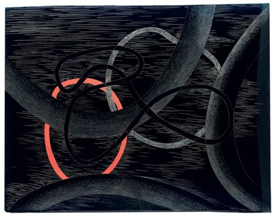 Komposition, 1939 av Laszlo Moholy Nagy