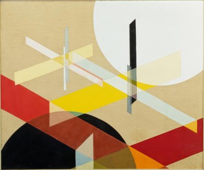 Komposition Z VIII av Laszlo Moholy Nagy
