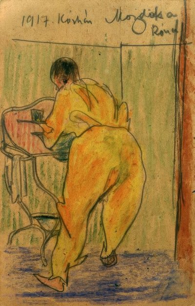 Róna vid sjukhusets tvättställ av Laszlo Moholy-Nagy