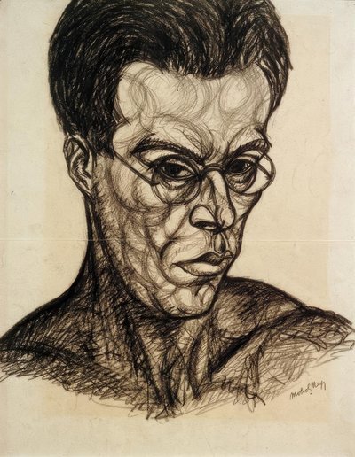 Självporträtt av Laszlo Moholy Nagy