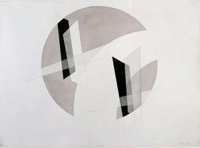 Untitled Mixed Media av Laszlo Moholy-Nagy av Laszlo Moholy Nagy