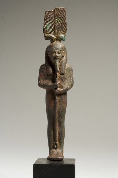 Ptah-Tatenen, sen dynastisk period, 664-332 f.Kr. (brons) av Late Period Egyptian