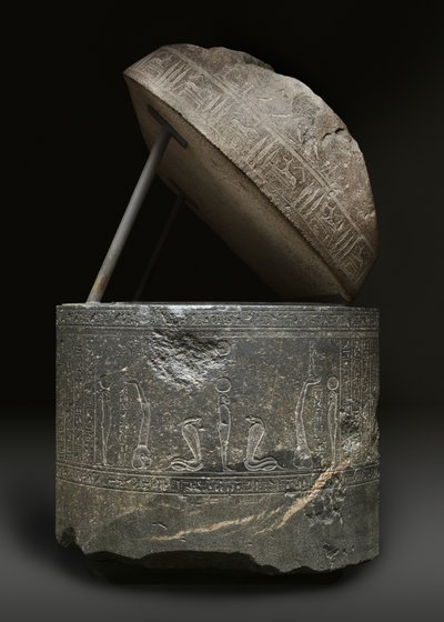 Sarkofag av Wennefer, 380–332 f.Kr. (granit) av Late Period Egyptian