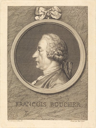 Francois Boucher av Laurent Cars after Charles Nicolas Cochin I
