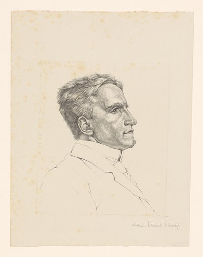 Porträtt av en okänd man av Laurent Verwey van Udenhout (workshop of)
