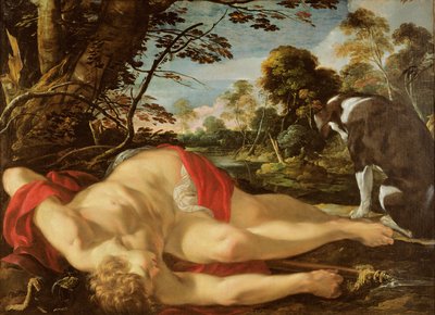 Död Adonis, ca 1624-28 av Laurent de la Hyre