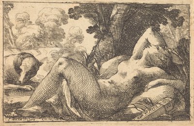 Diana Liggande av Laurent de la Hyre